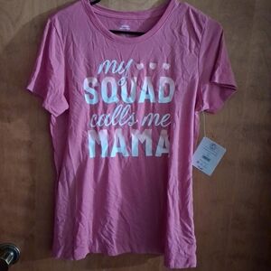 NWT Women's Mom Squad T-shirt